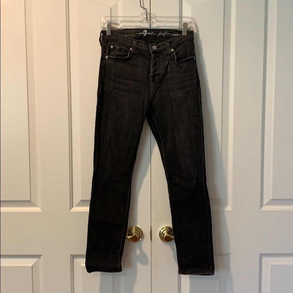 7 For All Mankind Josefina Skinny Boyfriend Jeans